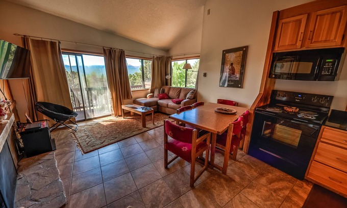 Angel Fire Condo | Condo within walking distance of the Lift