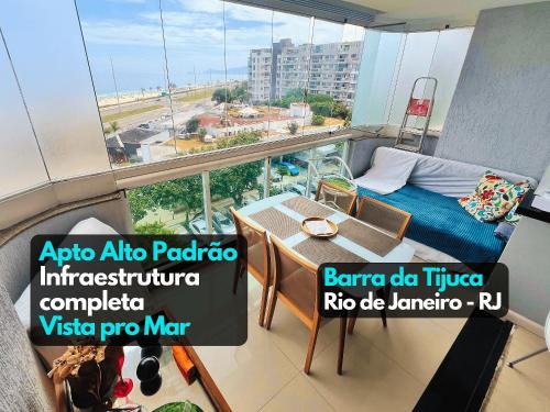 Barra da Tijuca Apartment | Condomínio Resort Beira Mar Vista Barra da Tijuca - Ar condicionado garagem