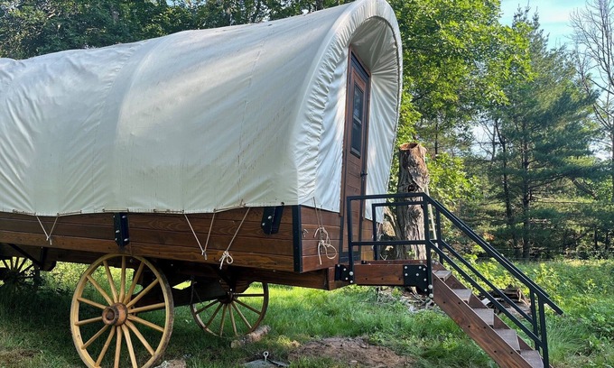 Mountain Dale House | Conestoga Cozy: Wagon Retreat!