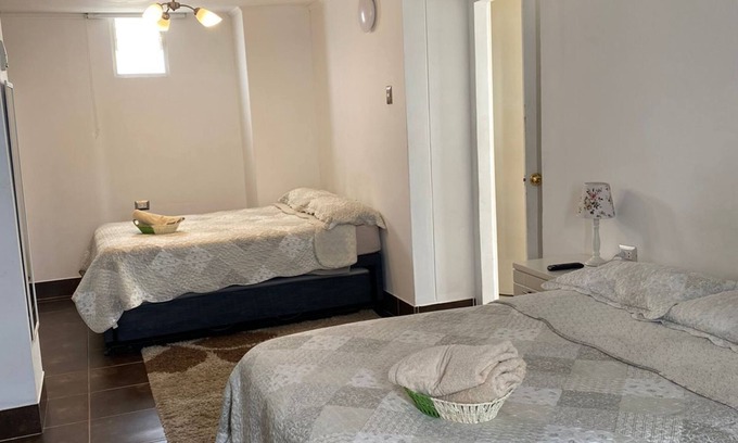 Lima Bed & Breakfast | Confortable Big Bedroom with seaview and Private Bath close to airport .