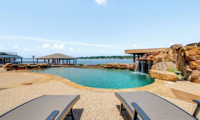 Willis House | Conroe Lake House: Luxe Pool, Private Dock & Games