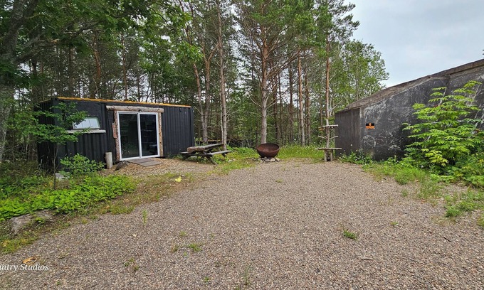 Mohawk Cabin | Container Conversion at the property of the Historic Ahmeek Copper Mine!!