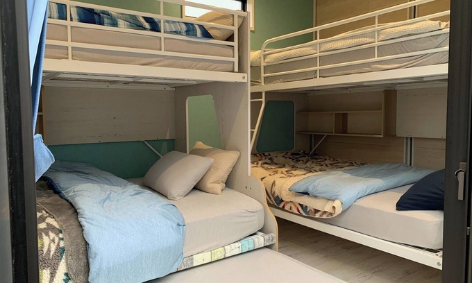 Kashiwa RV Rental | Containertrailer D 1 unit can accommodate up to 6 /Kashiwa City Chiba