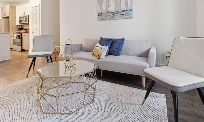 Lawrenceville Apartment | Contemp. Comforts: Stylish 2BD in Lawrenceville