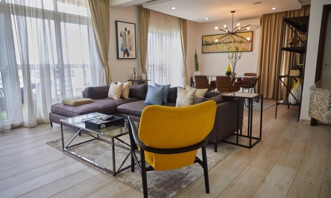 Lekki Phase 1 Apartment | Contemporary 3 bedroom located in the heart of lekki is closer to a beach,