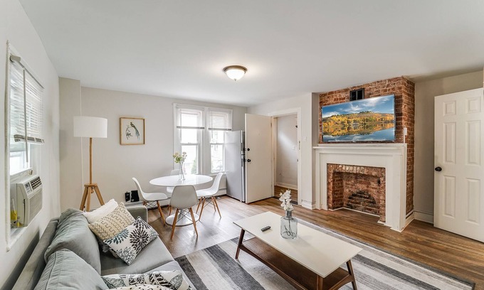 Bloomfield Apartment | Contemporary 3-BR Apt | Downtown Bloomfield near Train to NYC