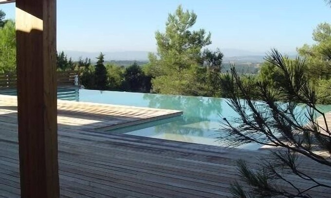 Ventenac-Cabardes House | Contemporary architect villa standing large swimming pool, view 7 km Carcassonne