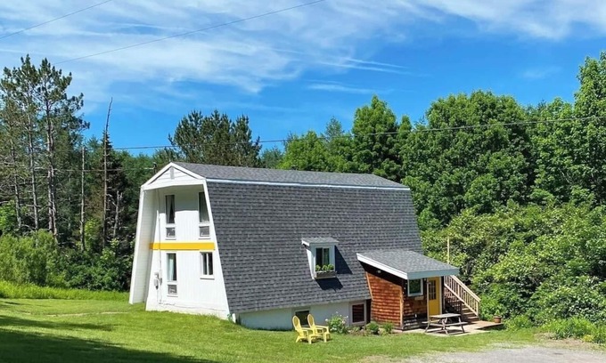 Roxbury House | Contemporary A-frame Style Home in the Heart of the Catskills
