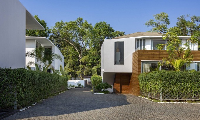 Vagator Villa | Contemporary & Aesthetic design, these Eco friendly homes are nestled within Goa