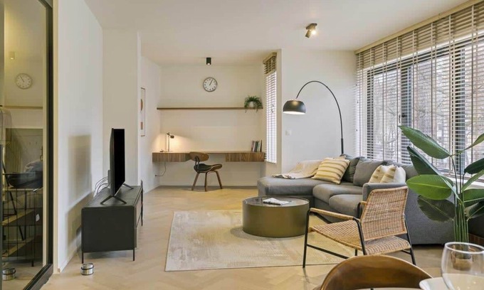 South Antwerp Apartment | Contemporary Antwerp Comfort: Stylish 2-BR