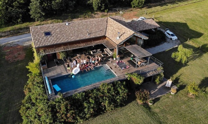 Saint-Papoul Villa | Contemporary villa in the countryside - Back-to-school special