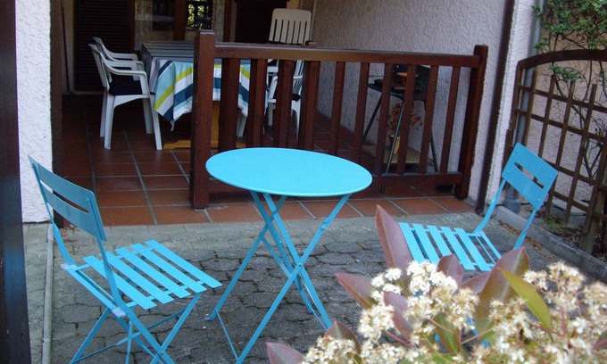 Contis-les-Bains Apartment | Contis-Plage, furnished 4 people, 800m from the sea, on the ground floor