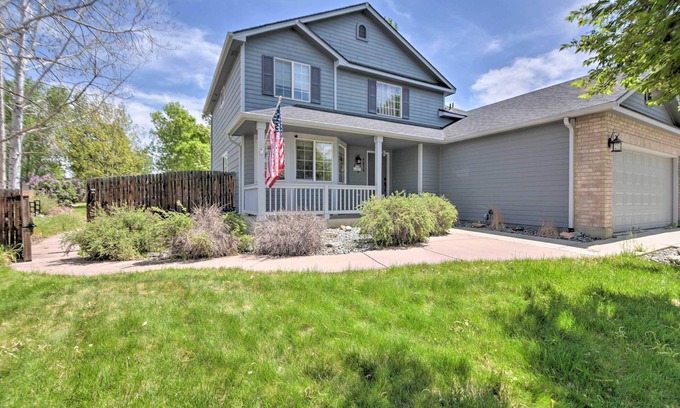 Frederick House | Convenient Longmont Home w/Hot Tub & Sauna!