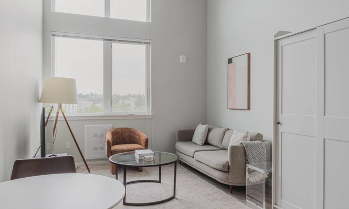 New Tacoma Apartment | Convenient Tacoma Studio w/Fitness Center, Lounge, W/D, by Blueground