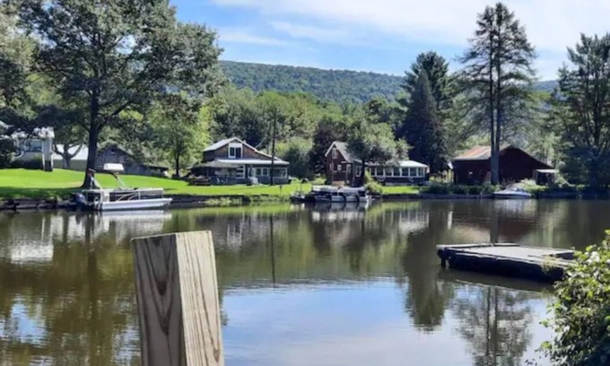 Portlandville House | Coopers River Edge - Multifamily Riverfront House Route 28 Cooperstown