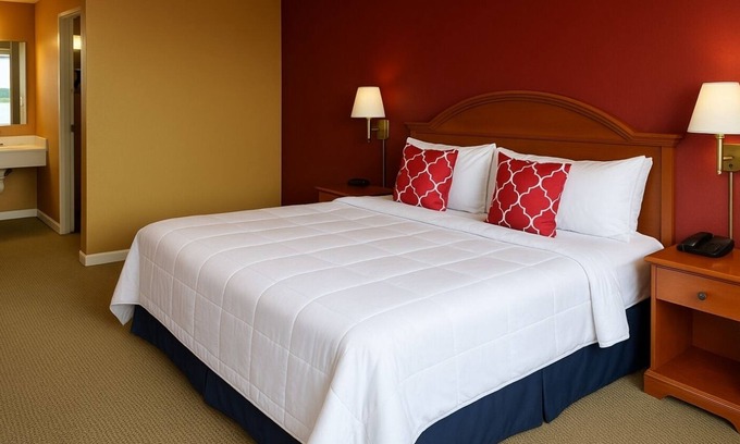 Anthony Hotel | Coratel Inn & Suites by Jasper Anthony-Deluxe 1 Queen Bed Non-Smoking