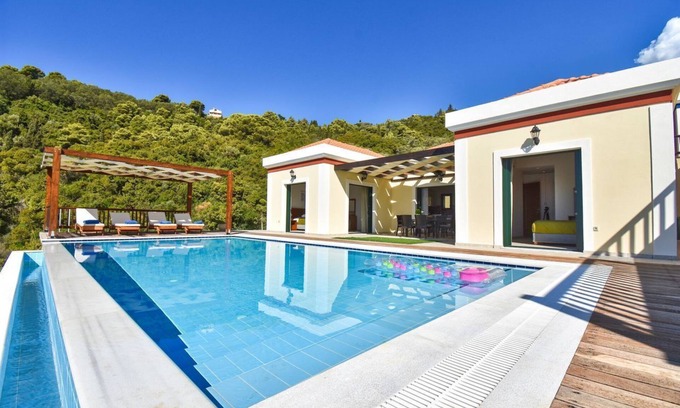 Kefalari Villa | Corfu Pool Villa in the bay of Pelekas only 200m to the beach with sea view