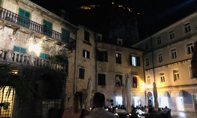 Kotor Old Town Apartment | ''Corner'' -Modern, cosy, attic apartment with square view in Kotor Old Town