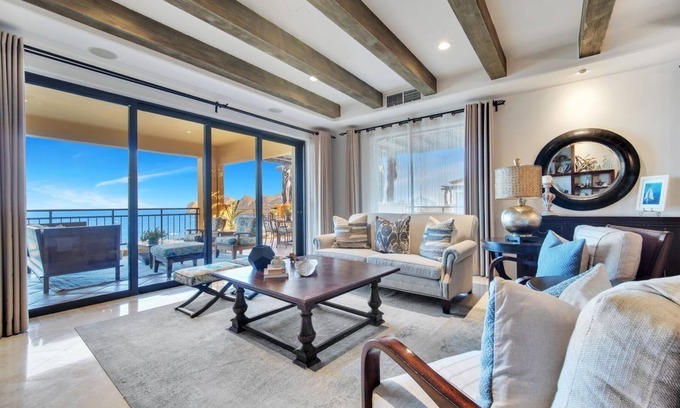 El Medano Ejidal Condo | Corner Unit, Building 4 Location! Beautifully Remodelled, Beachy Elegant Decor