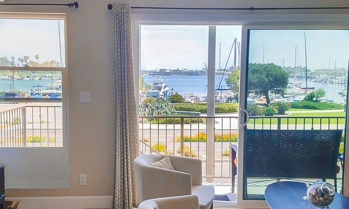 Coronado Condo | Coronado Stunning Water Views! 1/2 Block from the beach and The Del
