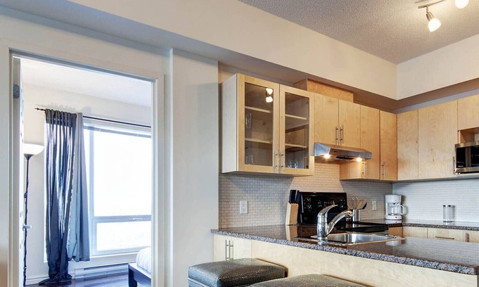 International District Apartment | Corporate Stays - Spacious 2BR with Modern Amenities