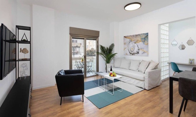 Tel Aviv Apartment | Cosy 1BR with Balcony Near Hilton Beach by HolyGuest