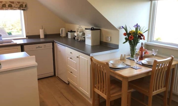 Hawkchurch Apartment | Cosy and peaceful attic conversion with beautiful Devonshire countryside views.