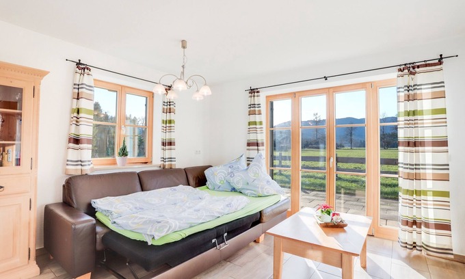 Bad Heilbrunn Apartment | Cosy Apartment "Bergblick" with Garden, Terrace & Wi-Fi; Parking Available