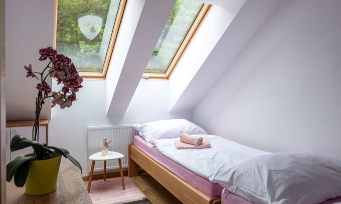 Jachymov Apartment | Cosy apartment for 4 guests with WIFI and TV