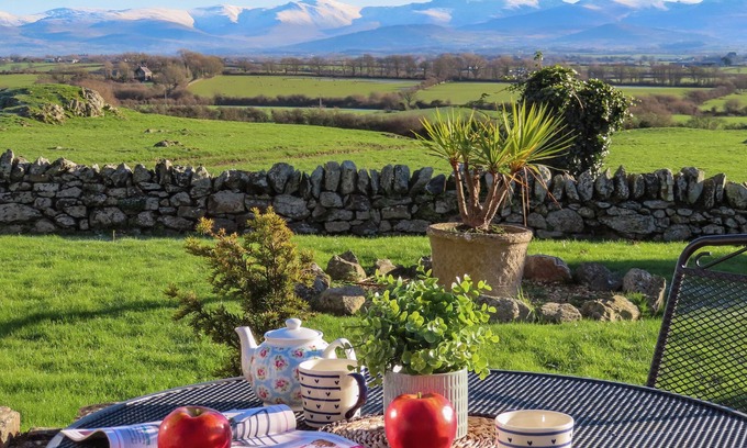 Llangaffo Cottage | COSY BARN, family friendly, with open fire in Llangaffo