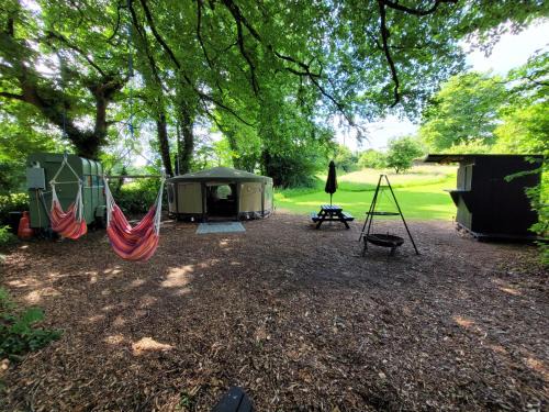 Narberth Other | Cosy Glamping Yurt with log burner on our smallholding, ideal family getaway or romantic retreat
