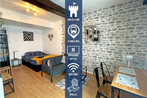 Moret-sur-Loing Apartment | Cosy Studio - 50m du Loing - Hyper-centre