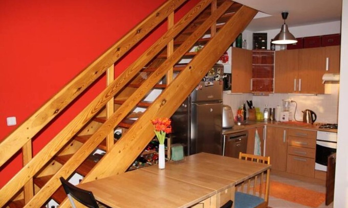Prague 14 Apartment | Cosy, sunny two-story apartment, 20min center