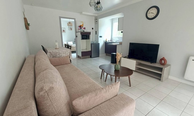 Saint-Aignan-Grandlieu Apartment | COSY T1 NEAR NANTES AIRPORT
