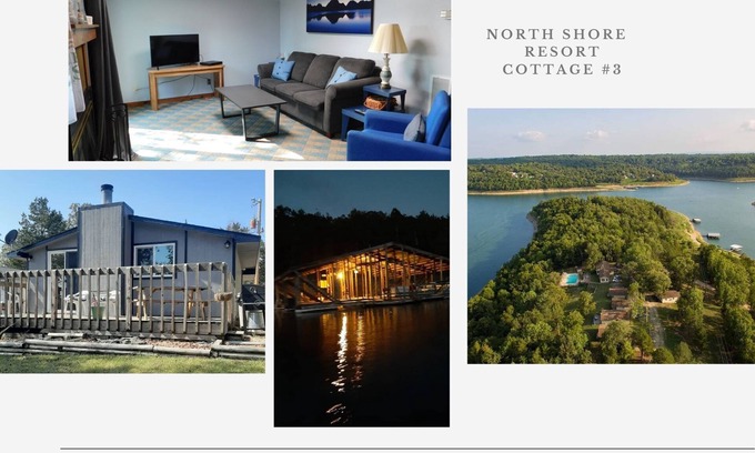 Mountain Home Cottage | Cottage #3 two bedroom with a whirlpool tub and great lake view