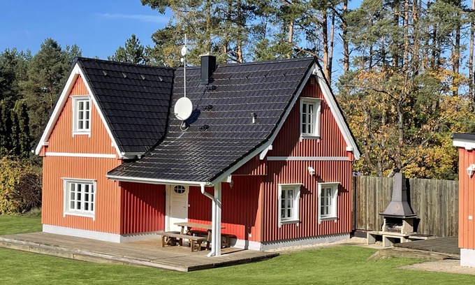 Vlkov House | Cottage Faflik - Air Con And Own Sauna, Swedish house no 001