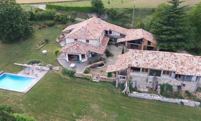 Saint-Uze House | Cottage for 4 people, quiet and exceptional view