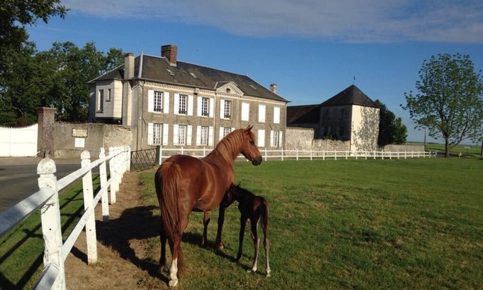 May-en-Multien Apartment | Cottage in the countryside in a pretty farm