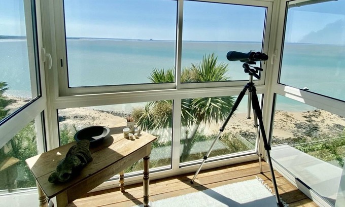 Champeaux Cottage | Cottage Pêcheur + Annexe 12 people view Mont St-Michel
