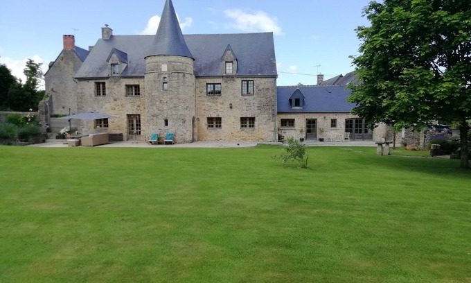 Picauville Ski Chalet | Cottage set in the grounds of our 16th century Manor.