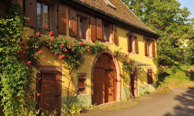Thanville House | Couleurs Nature" guest room with kitchenette: Quiet, conveniently located