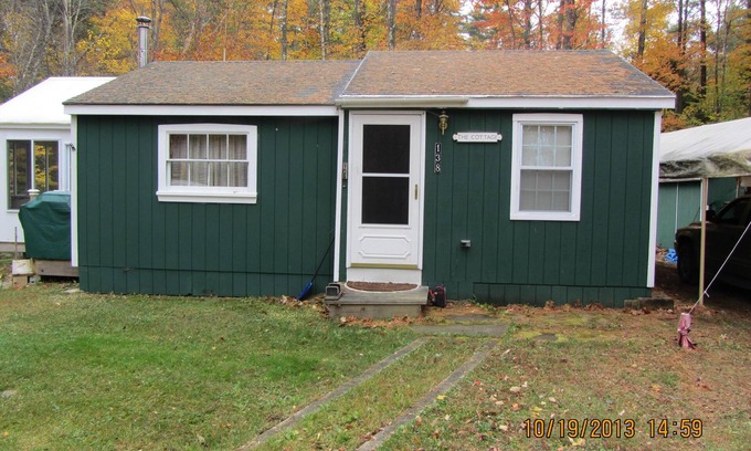 Moultonborough Cottage | Country cottage, set back off the road, nice location, 1/2 mile to beach