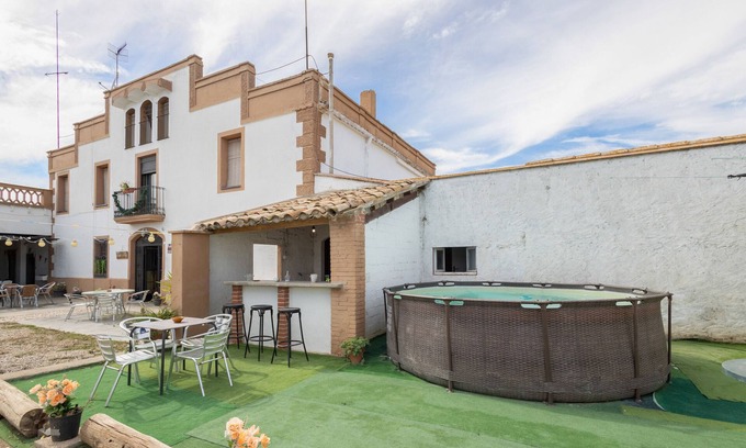 Castellvi de la Marca House | Country House 'Masia Cal Vies' with Private Pool, Private Terrace and Wi-Fi