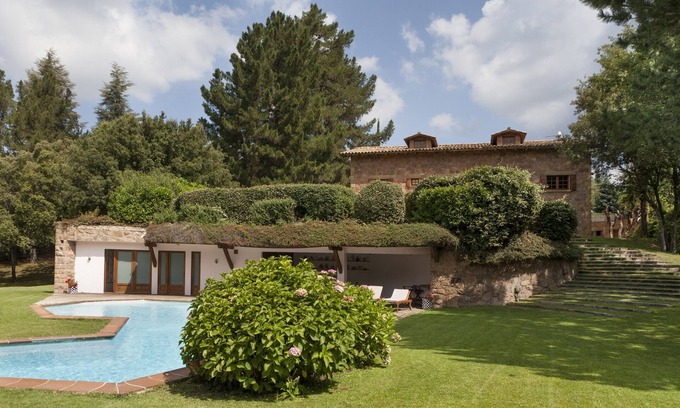 Viladrau House | Country Home 'Gran Castanyer' with Mountain View, Private Pool and Wi-Fi