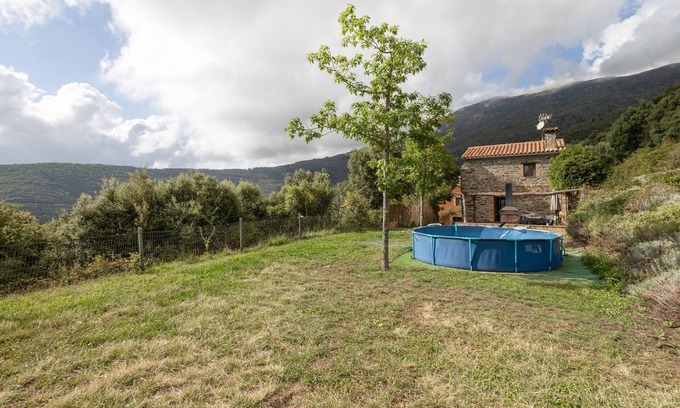 Fogars de Montclus House | Country House 'Masia' with Mountain View, Private Pool and Wi-Fi