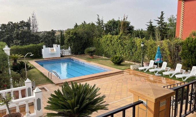 El Garrobo House | Country House 'Casa Rural Sevilla' with Mountain View, Wi-Fi and Air Conditioning