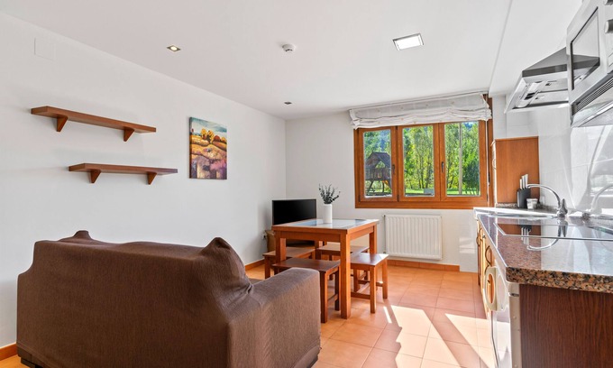 San Juan de Parres House | Country House 'Don Clemente 2D' with Mountain View and Shared Garden