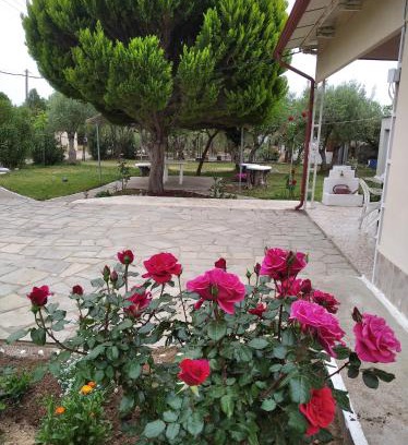 Kalyves Polygyrou House | Country House Kalyves, 2 bedrooms, sleeps 6, 700sqmgarden, 180m from beach