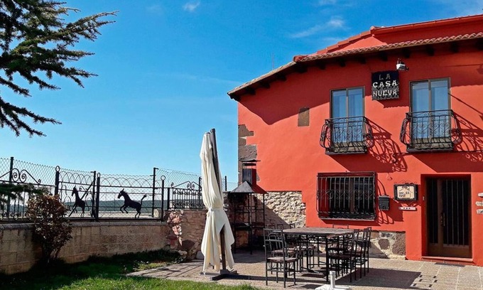 Abejar House | Country House 'La Casa Nueva Pequeña' with Private Terrace, Wi-Fi and Air Conditioning