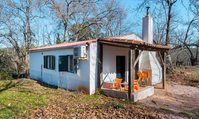 Fuenteheridos House | Country House 'La Casa Del Taller' with Mountain View, Shared Pool and Air Conditioning
